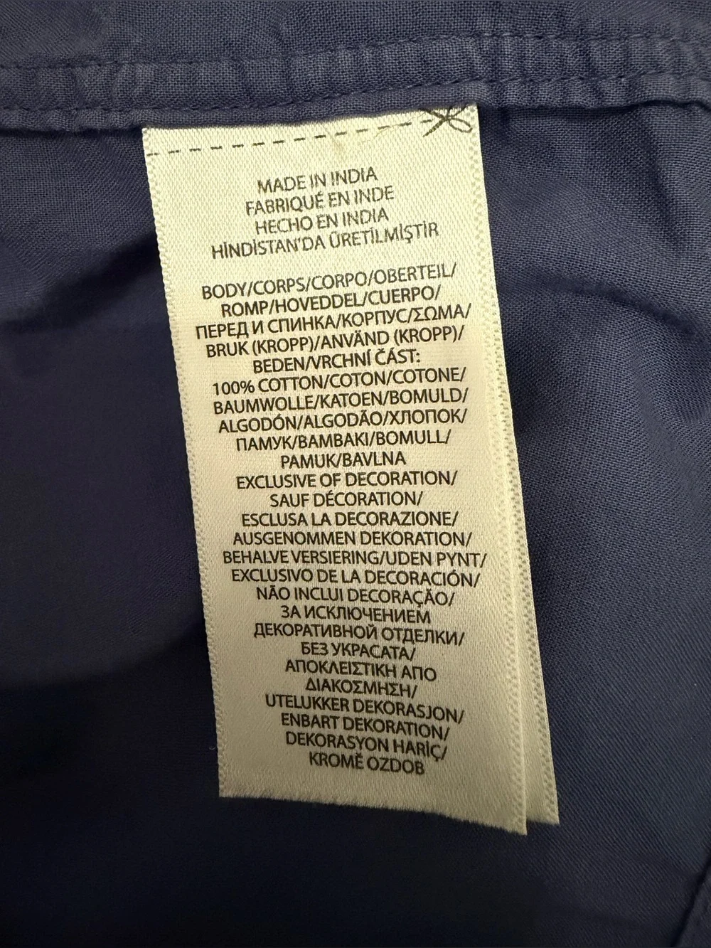 Polo Ralph Lauren measurements washable pony